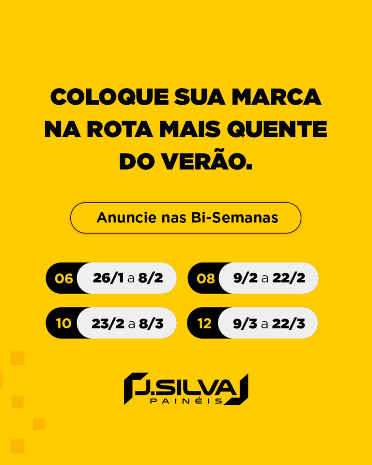 J. Silva Painéis Outdoor, Painel Digital, Painel Rodoviário, Frontlight, Empena, Relógio, Ático e Totens