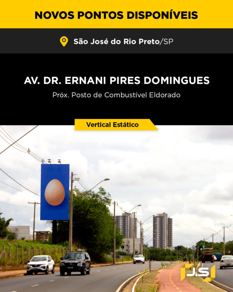 J. Silva Painéis Outdoor, Painel Digital, Painel Rodoviário, Frontlight, Empena, Relógio, Ático e Totens