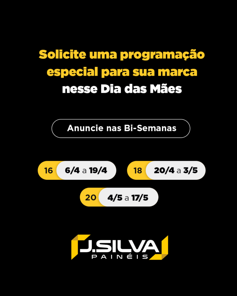 J. Silva Painéis Outdoor, Painel Digital, Painel Rodoviário, Frontlight, Empena, Relógio, Ático e Totens